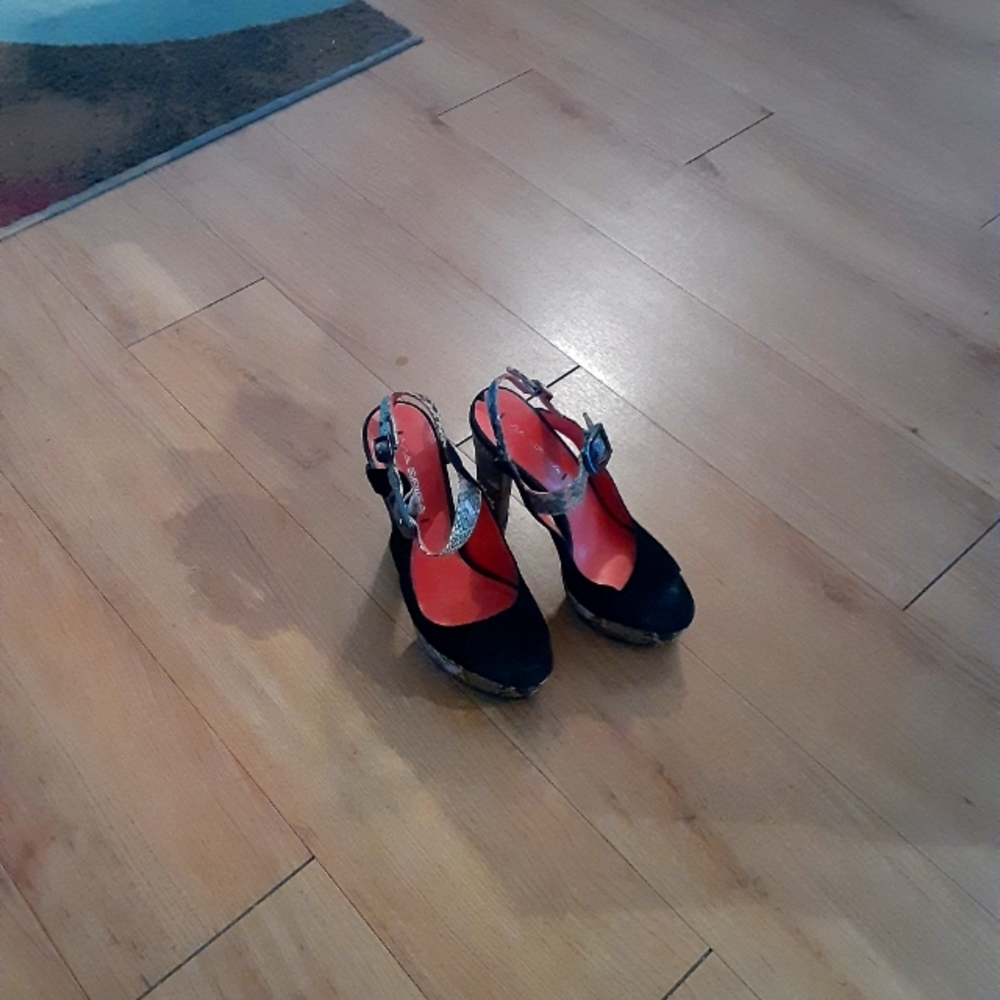 Via Spiga shoes, 6.5, black and multi color